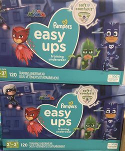 Pamper Easy Ups Size 2T-3T