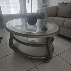 Set Of Coffee, End Tables And Console
