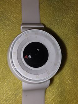 MLB Unisex Watch white silicone band