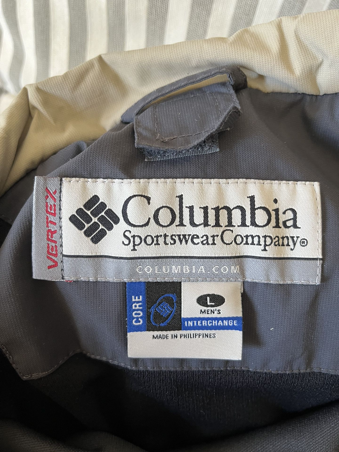 Columbia core interchange jacket Size large