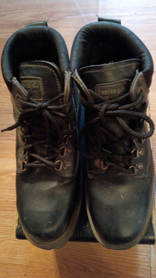 WRANGLER(work wear)black S.Toe boots