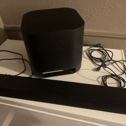 Roku Onn Soundbar & Subwoofer 
