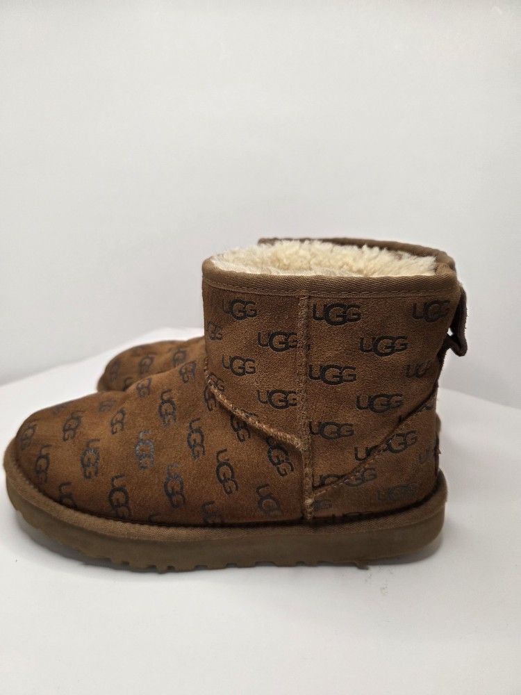 UGG Classic Mini Logo Boots - Size 6 Women