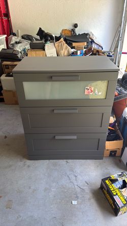 Grey 3 drawer set