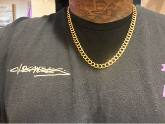 14 k Cuban curb