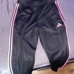 Pink Adidas Sweats Medium 