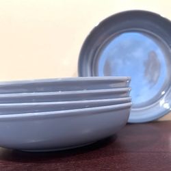 Brand New 5 outdoor serving bowls. Good for pasta, side dishes, etc. 9 inches wide.