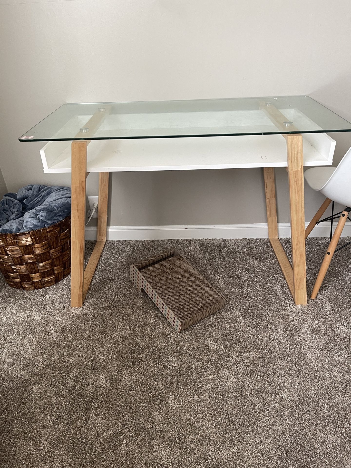 Glass Study Desk