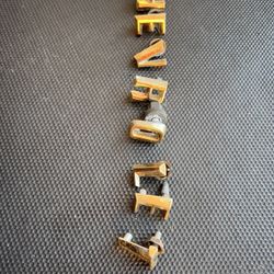 1961 Impala Hood Chevrolet Letters