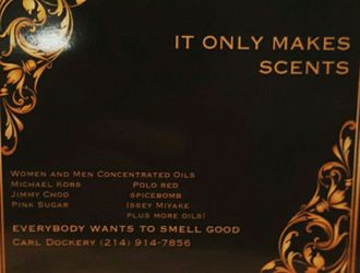 Concentrated Perfume/Cologne