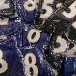 Baltimore Ravens Jackson And Ray Lewis Nike Stitched Jerseys Mens Size Small-7x See Prices 
