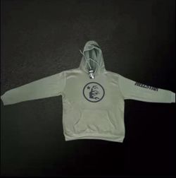 Green Color Hellstar hoodie Size Xl