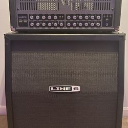 Carvin Tube Amp W/ Line 6 Half stack 
