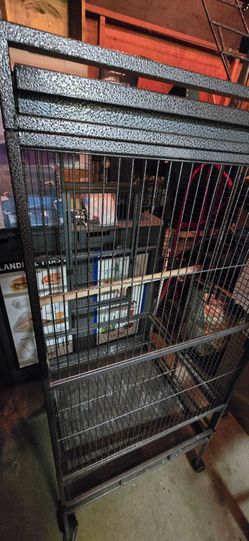 Large bird cage - 22" by 24" by 65 " high
