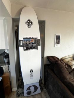 NEW 8ft Foam Surfboard 8'0ft Soft Top Surf board Longboard for Beginners Like Wavestorm Odysea