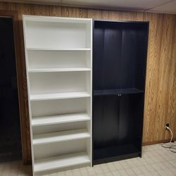 IKEA Billy Bookcase White/Black