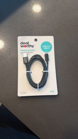 A to C charging cable