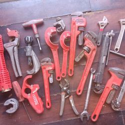 Ridgid Plumbing Tools