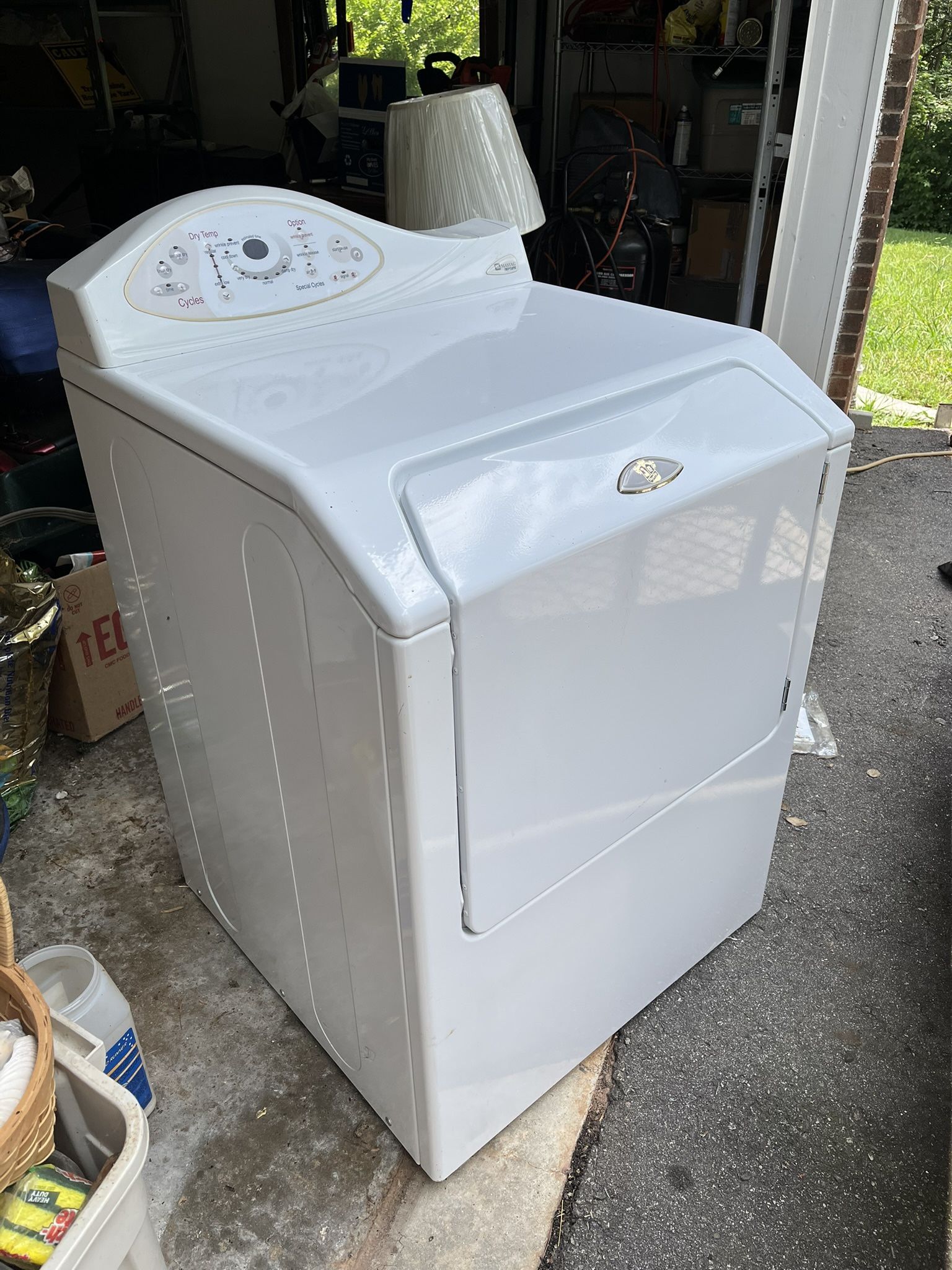 Maytag Neptune Dryer - Model: MDE5500AYW - Runs Well. Good Condition.