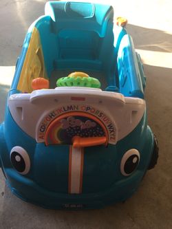 Child’s car toy multiple feat.