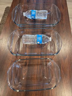 Set Of 3Pcs glass Bowls