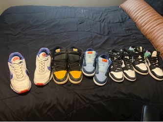 Size 7-9 shoes Jordan’s dunks and more 25 for all