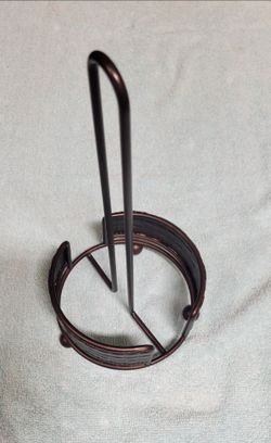 Bronze Metal Countertop Paper Towel Holder