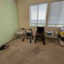 Wheelchair And Walker