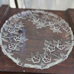 Beautiful antique crystal tray