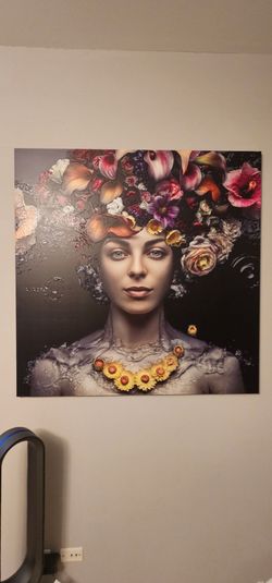 Unique Metal photo print Art picture