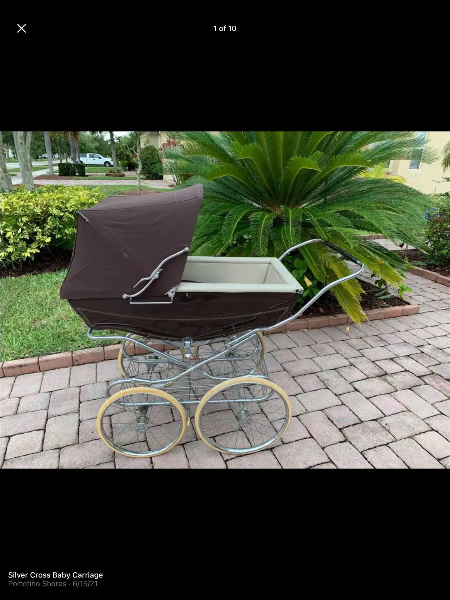 Vintage Silver Cross, Baby Pram
