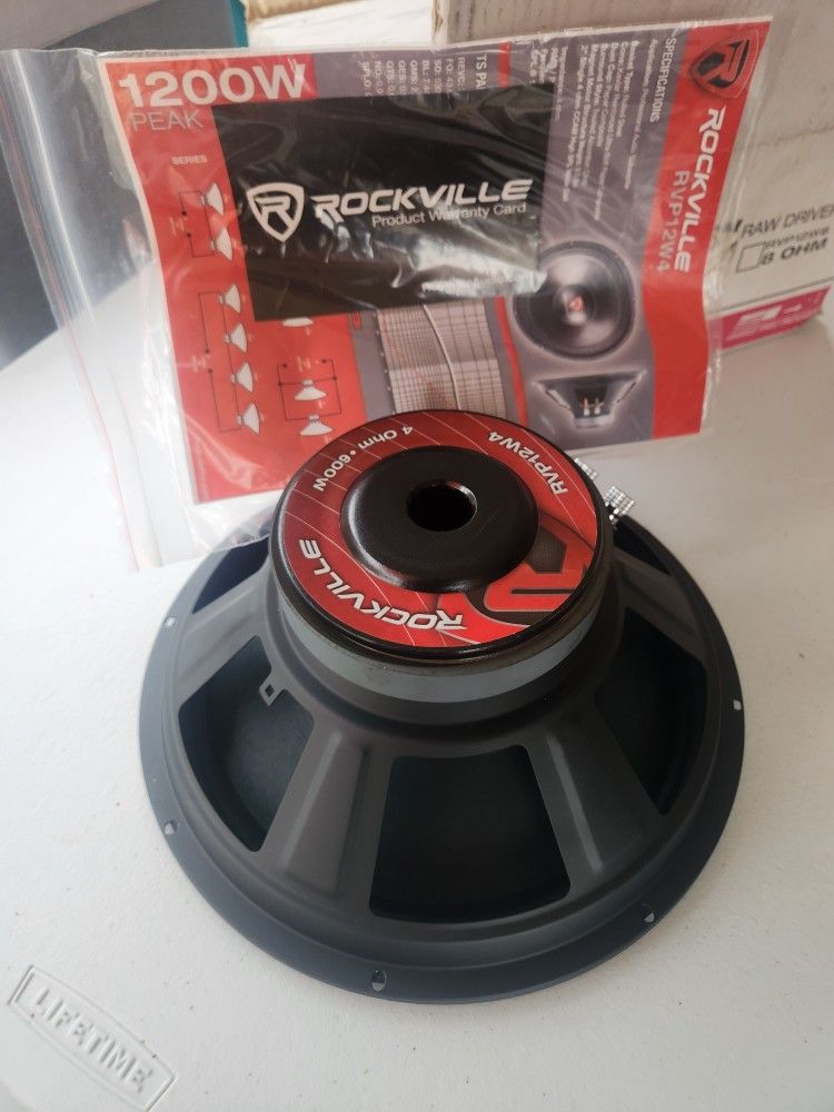 Speaker   Rockville  Nueva  12 Pulgadas