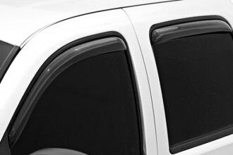 Lund 184536 Ventvisor Elite Side Window Deflectors, 4-Piece Light Smoke Gray Set for 2014-2018 Silverado & Sierra 1500