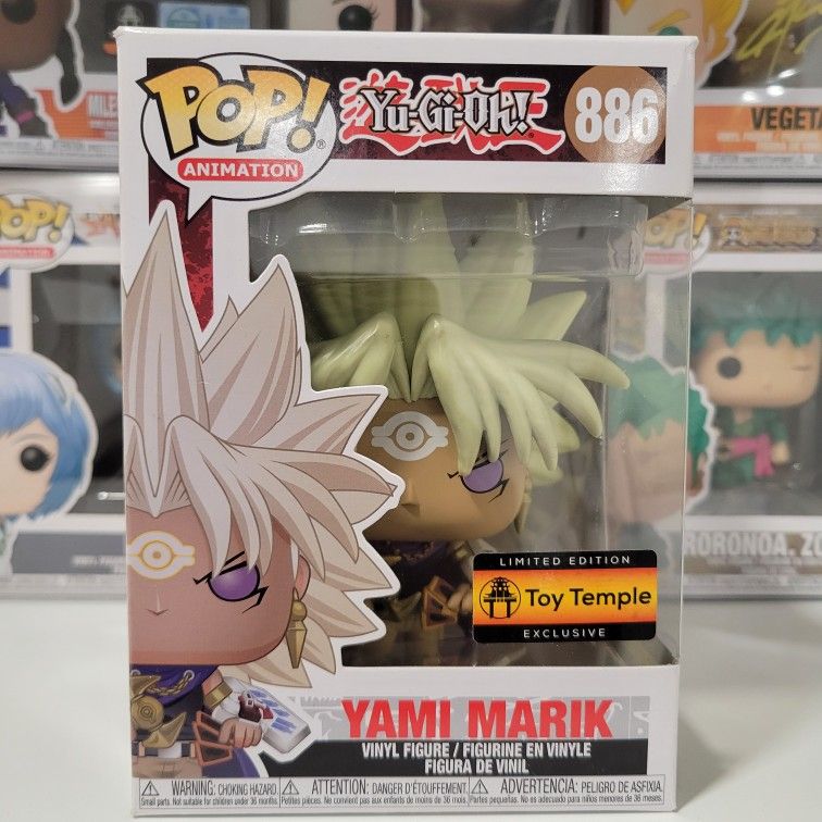 Anime Yugioh Yami Marik Toy Temple Exclusive Funko POP