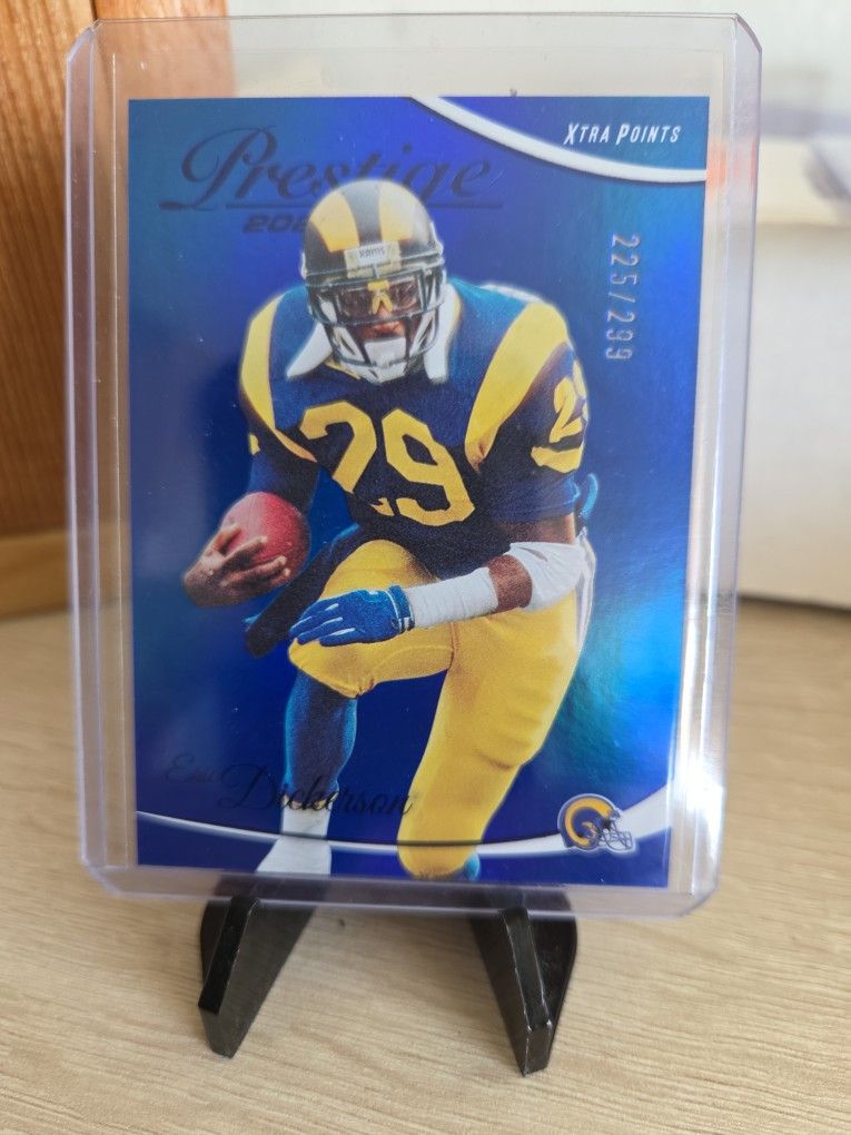 Rams Eric Dickerson Parallel Card
