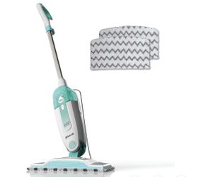 Shark Steam Mop with 2 Machine Washable Dirt Grip Pads, Removable Water Tank, Lightweight, Steam Cleaner for sealed Hard Floors, Marble, Stone, Hardwo
