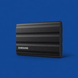 Samsung T7 Shield Portable SSD 1TB USB-C – Rugged, Waterproof, Fast