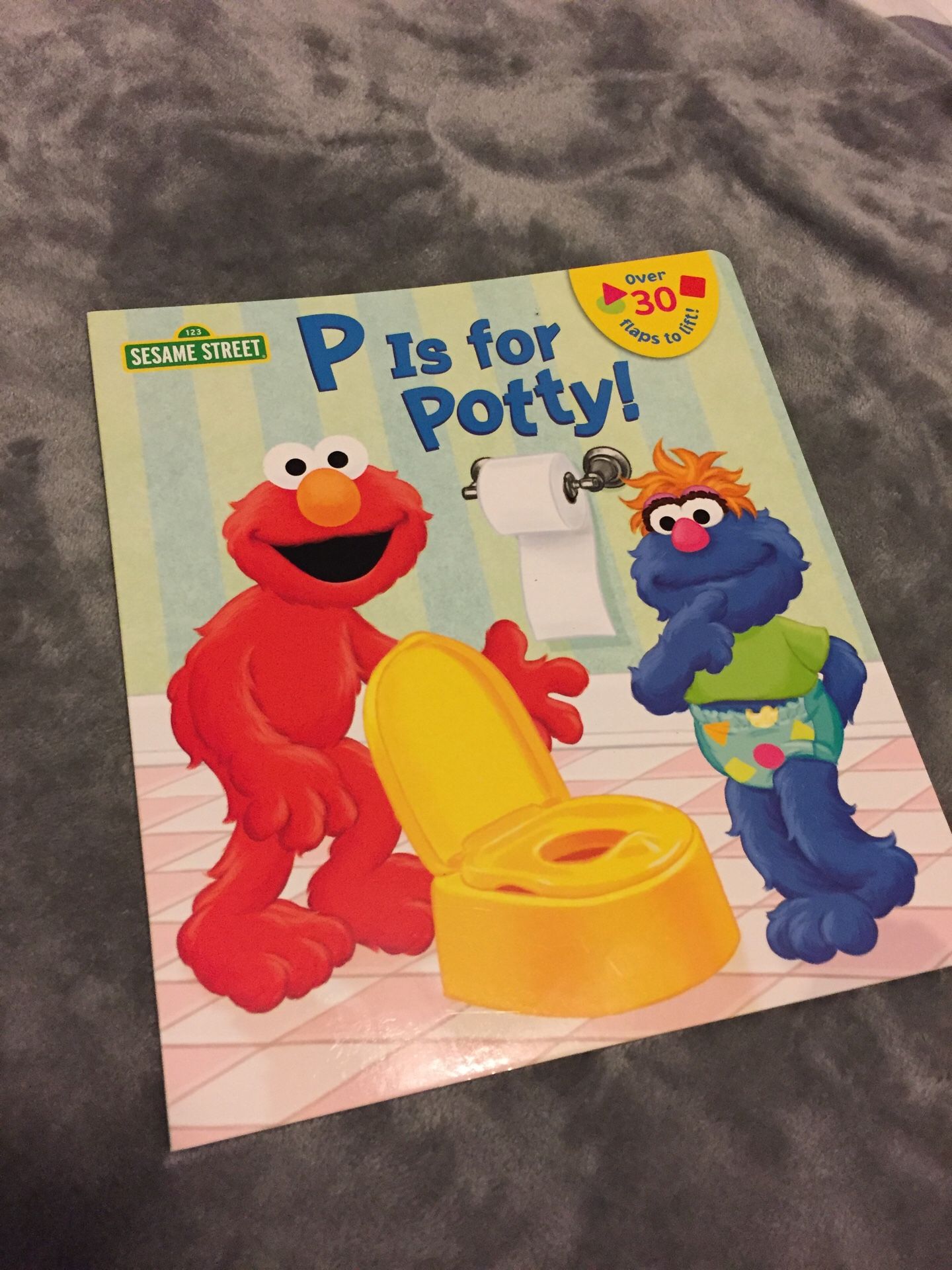 Brand new Elmo potty training book