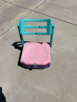 Chair with ice chest
