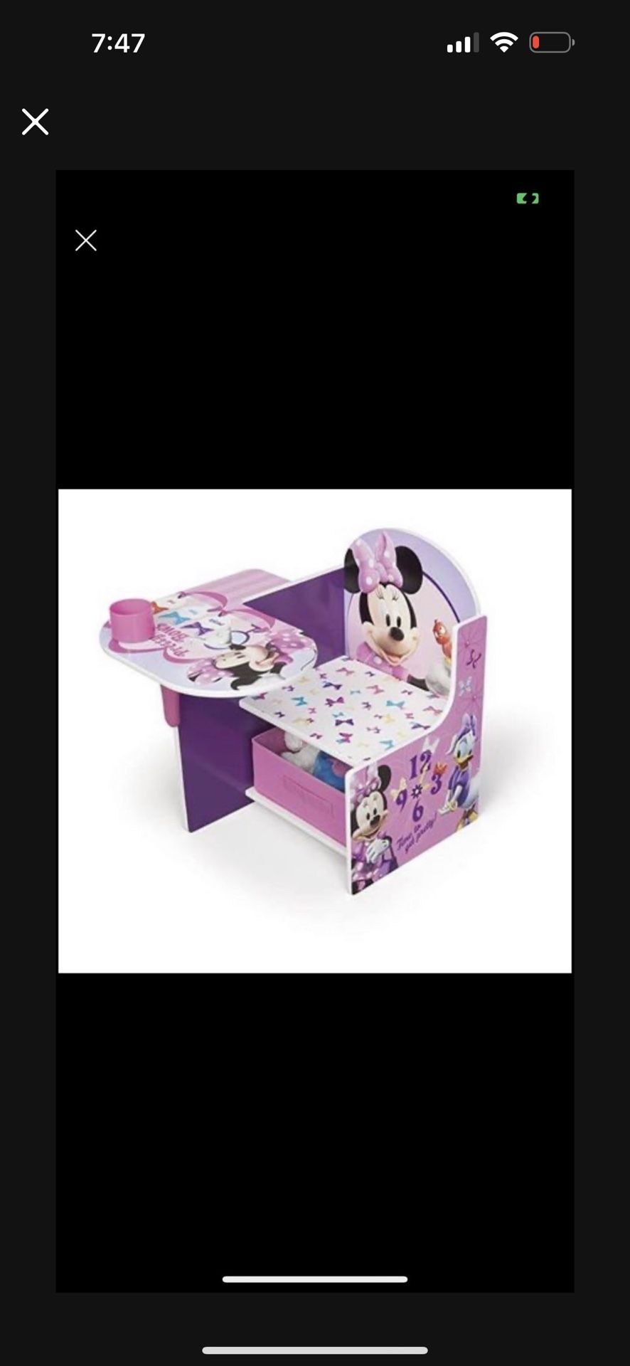 Minnie Mouse Desk Kids