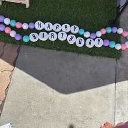 Taylor Swift Themed Happy Birthday Banner 