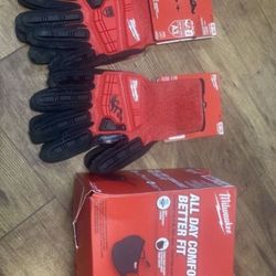 Milwaukee gloves safety glasses brand new
