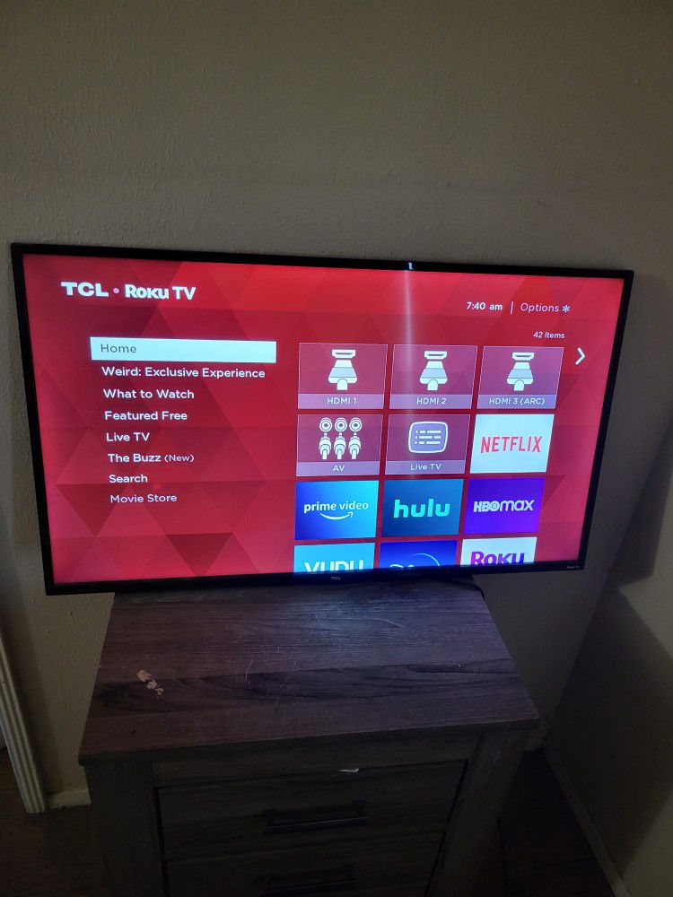 32in TCL Roku