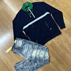 New Stacked Jeans New Jacket 