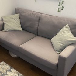Blue Cloth Couch