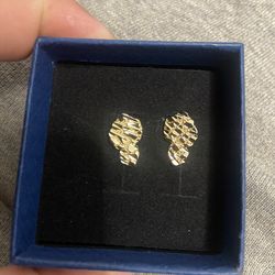 nugget earrings