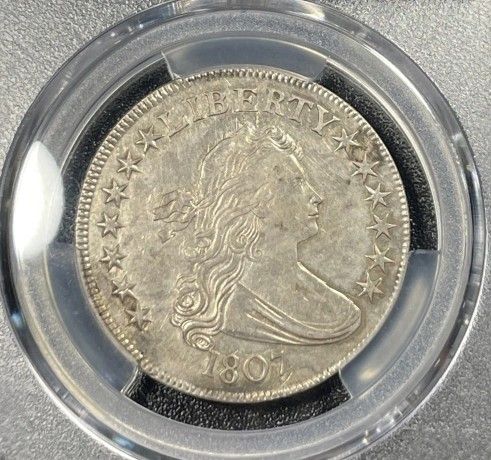 1807 Draped Bust Half Dollar Details