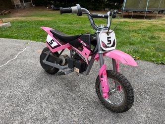 Pink Razor MX350 kids electric dirt bike