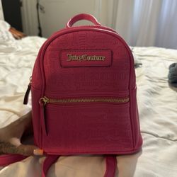 Juicy Couture Pink Mini Sized Backpack