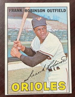1967 Topps Frank Robinson Baltimore Orioles #100 Baseball Card